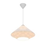 D'Lite Pendelleuchte Groede Papier Weiß | Geeignet Für 1x E27