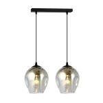 Emibig Pendelleuchte Istar Stahl Schwarz | Geeignet für 2x E27 - Max 10W