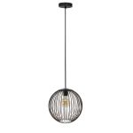 Eglo Pendelleuchte Almanzora Schwarz, Bernstein | Geeignet für E27